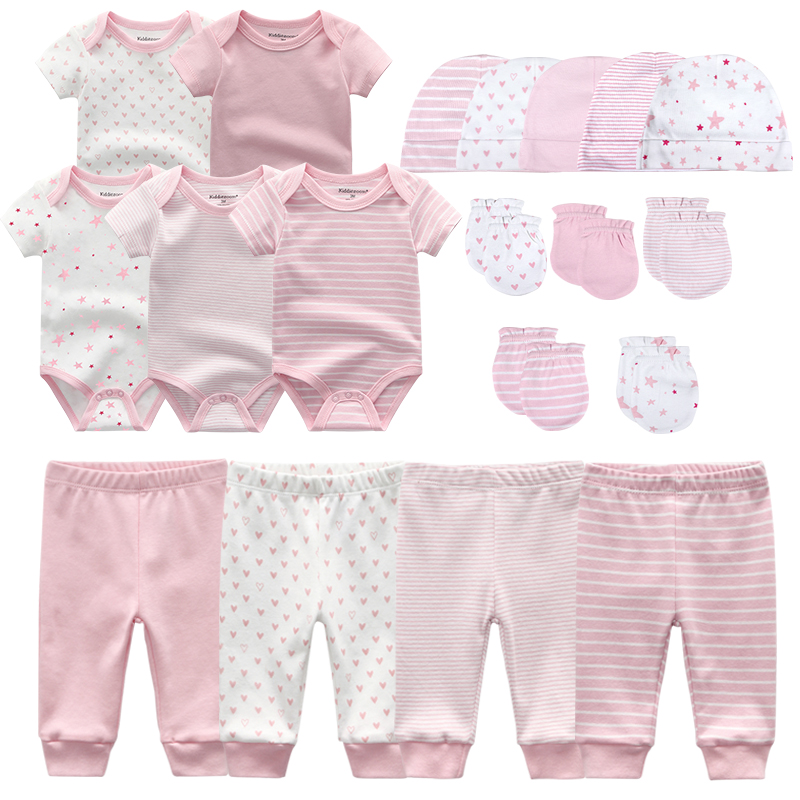 Zestaw ubranek dla niemowlaka chłopca 0-6 miesięcy: garnitur, kombinezon, spodnie, kapelusz, rękawiczki - Wianko - 8