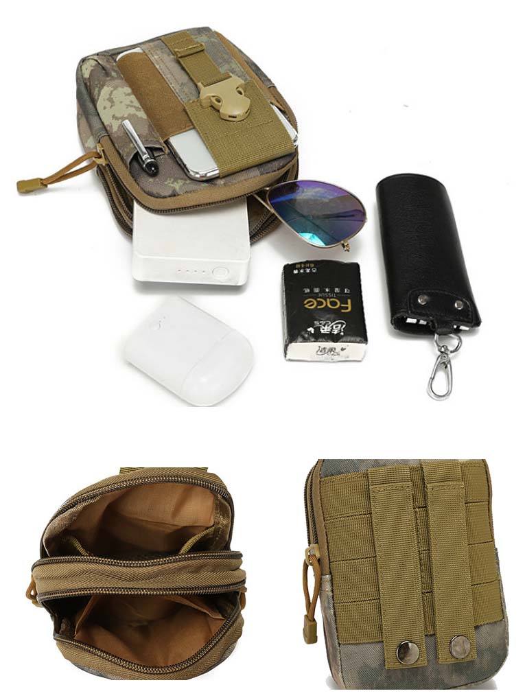 Plecak wspinaczkowy taktyczny 25L z systemem MOLLE, wodoodporny i turystyczny zewnętrzny plecak myśliwski 3P dla mężczyzn, torba akcesoryjna na kemping - Wianko - 22