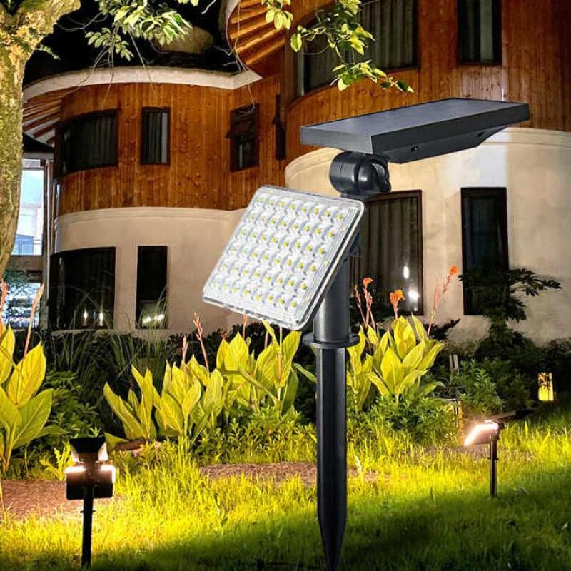 Randlose Solarleuchten für den Außenbereich