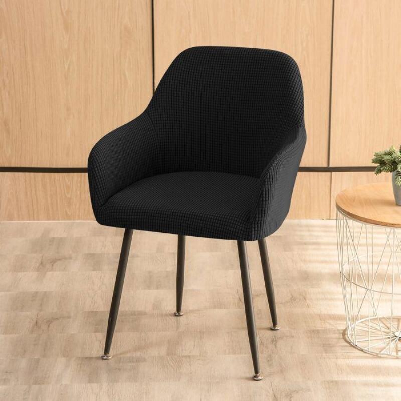 Housse de chaise extensible avec accoudoirs