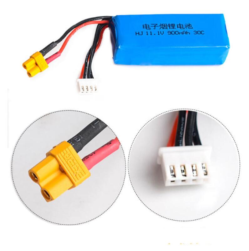 11.1V 900mAh 30C 3S Li-po Battery for ANT DNA250 TI200 DR200 Electronic Drone - Picture 9 of 11