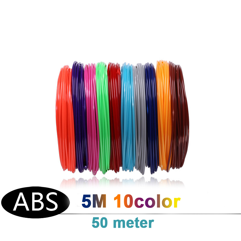 Filament ABS For 3D Pen Filament 510 Rolls 10M Diameter 3D Printer