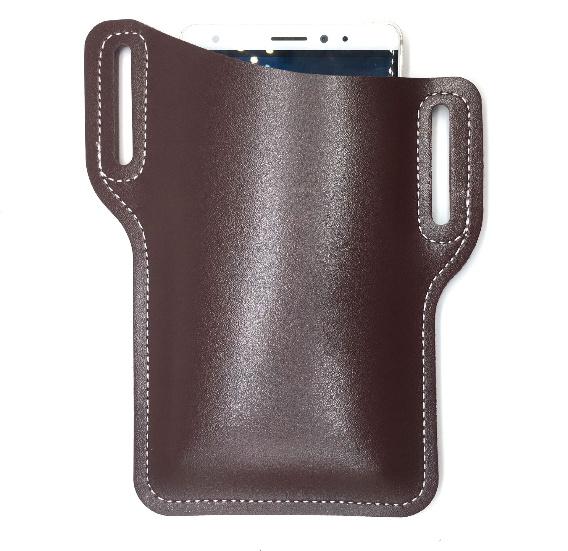 Handy Gürteltasche Leder Holster Universal Gürtel Clip Handy Tasche Etui Herren - Picture 14 of 17