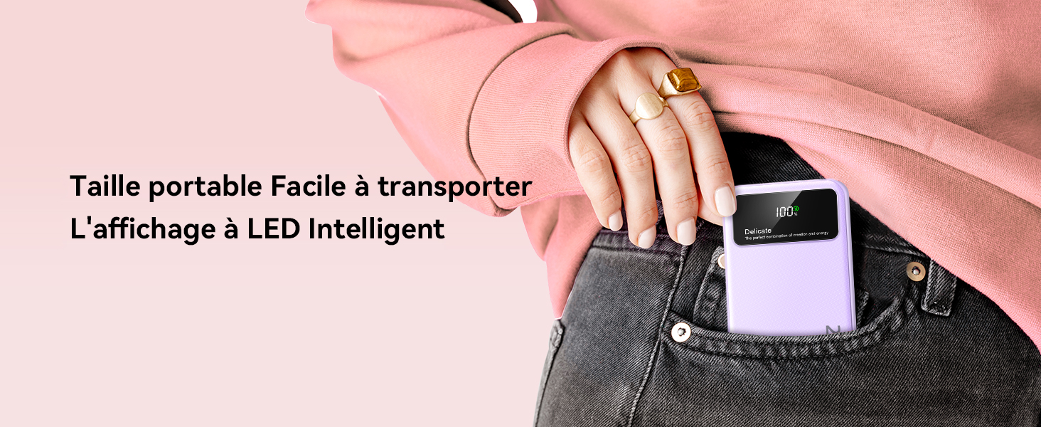 Batterie externe - Affichage numérique