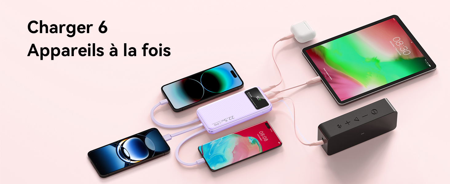 Batterie externe - Côté