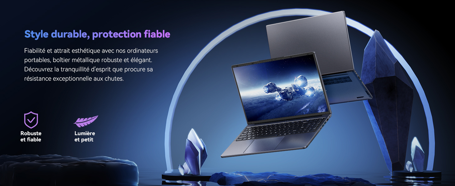 PC Portable 16" FHD - Intel Core i5-8210Y (Jusqu'à 3,6 GHz) - 16Go RAM ...