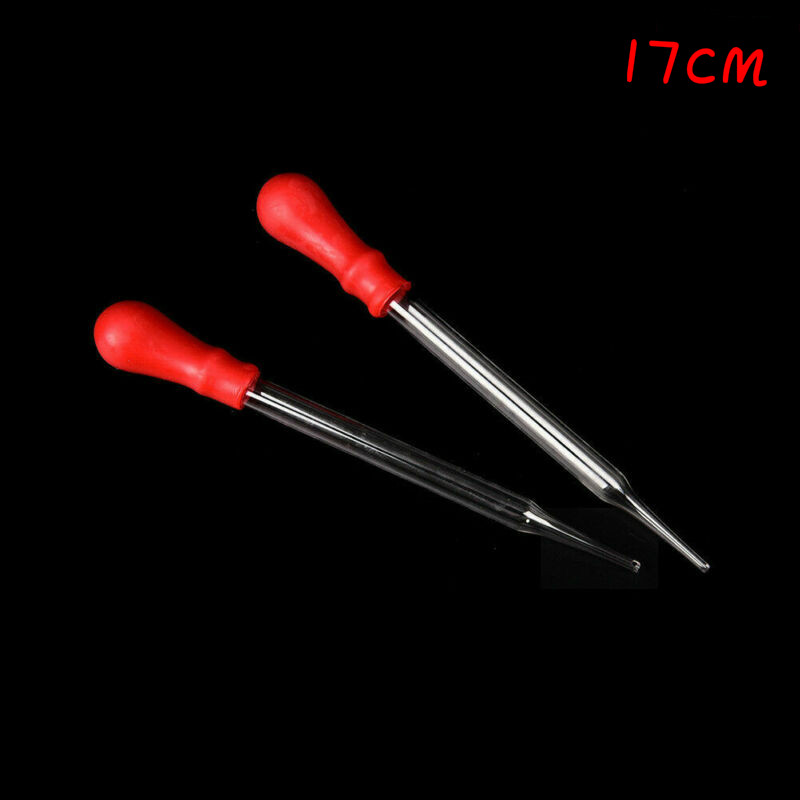 Set of 5 Laboratory Glass Pipettes with Red Rubber Caps 9-20cm - Picture 18 of 20