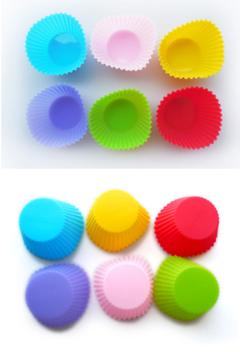 Reusable Silicone Cupcake Liners , Flexible Molds for Baking Cups - Picture 25 of 30
