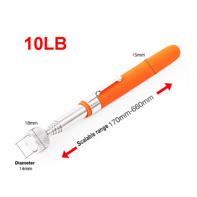 Telescopic Adjustable Magnetic Pick-Up Tools Grip Extendable for Picking Up Nuts - Picture 11 of 15