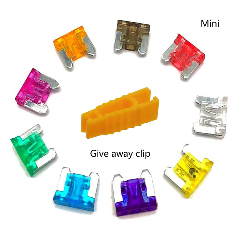50pcs Blades Fuses Fuse 1a 2a 3a 4a 5a 10a 15a 20a 25a 30a 40a fuse ATO Bike Car - Picture 15 of 15