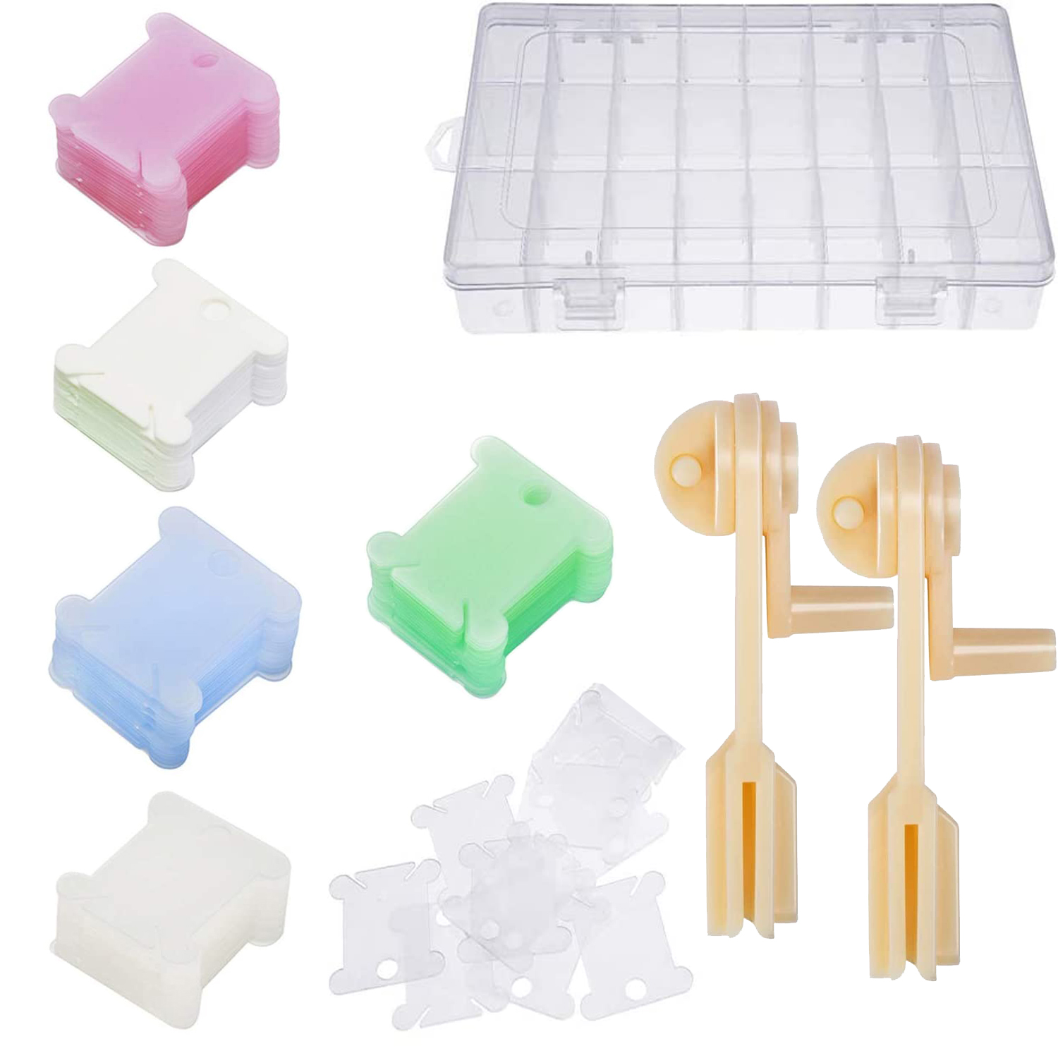 Embroidery Floss Organizer for DIY Cross Sti Winding machine + storage box - Picture 10 of 10