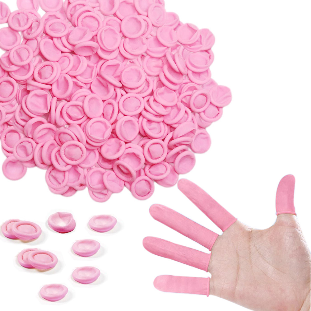 100 finger covers disposable finger protection covers latex rubber finger covers - Picture 25 of 43