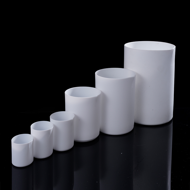 PTFE Beaker Acid and Alkali Resistant White Measuring Cup for Lab Labware ﻿