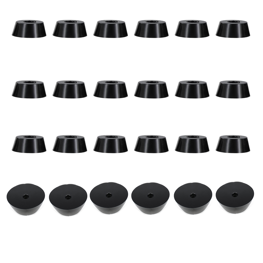 8Pcs/24 Pcs Thread Adjustable Furniture Levelers Screw in Threaded M6 M8 - Picture 30 of 31