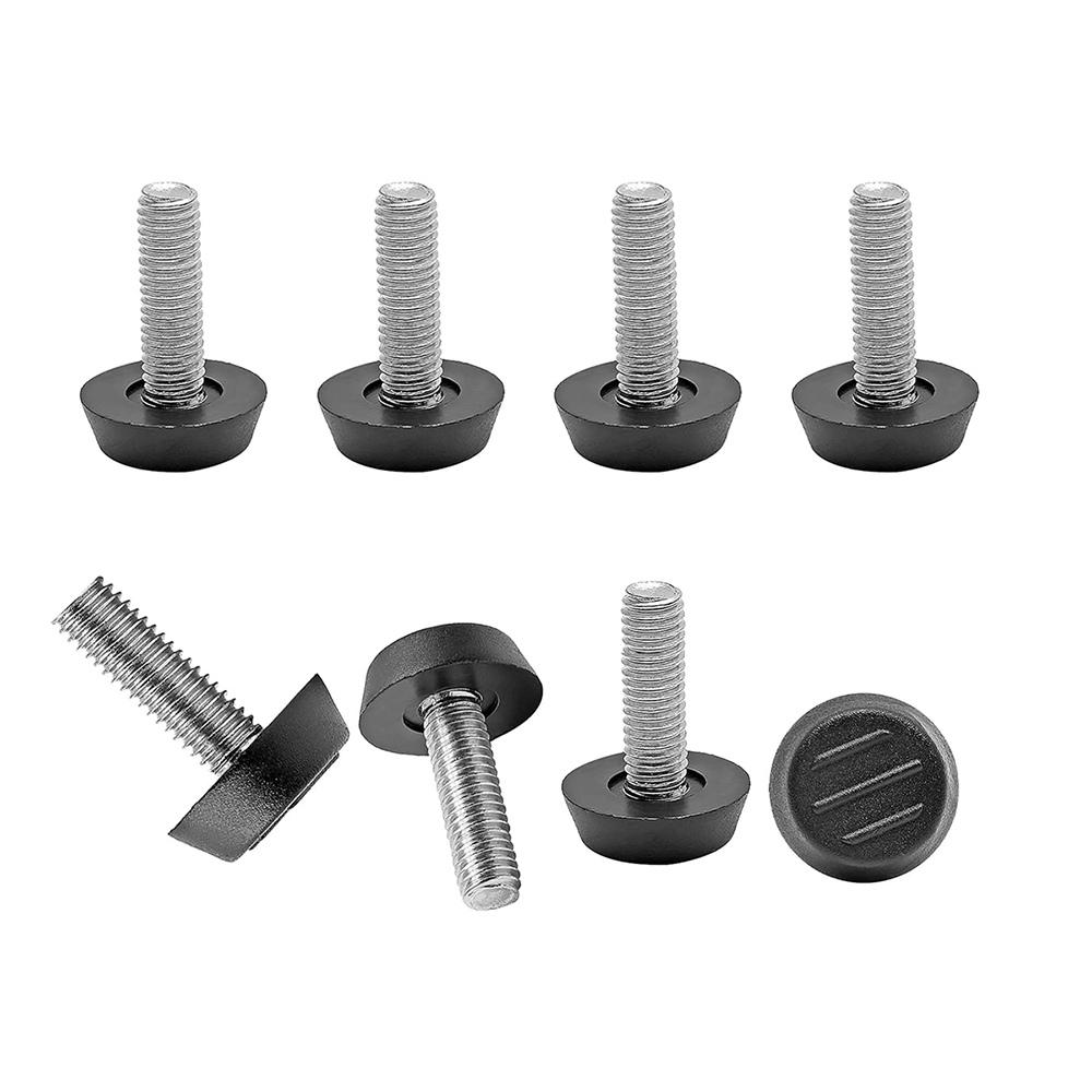 8Pcs/24 Pcs Thread Adjustable Furniture Levelers Screw in Threaded M6 M8 - Picture 29 of 31