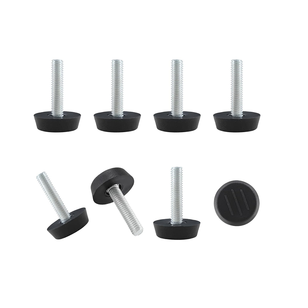 8Pcs/24 Pcs Thread Adjustable Furniture Levelers Screw in Threaded M6 M8 - Picture 26 of 31