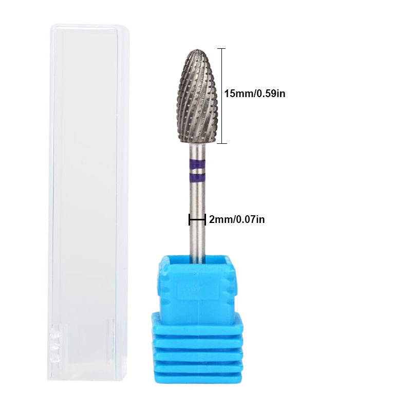 Carbide Nail Drill Bits Electric Nail Drill Machine Manicure Nail Accessory Tool - Picture 25 of 29