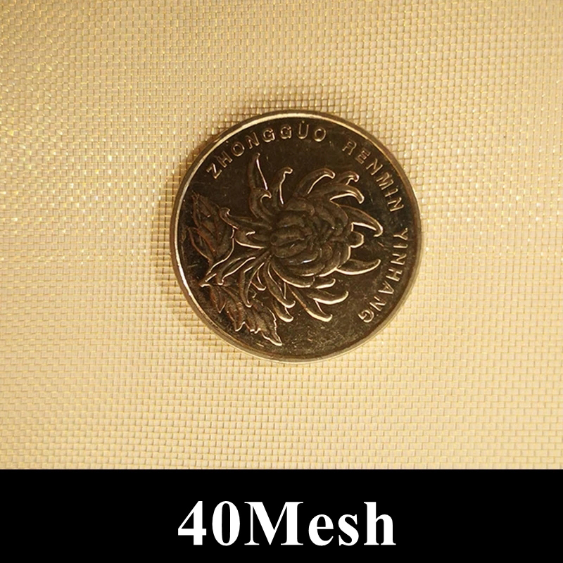 Brass Woven Wire Metal Mesh Shielding Fabrics Mesh Copperr Wire Filter Net