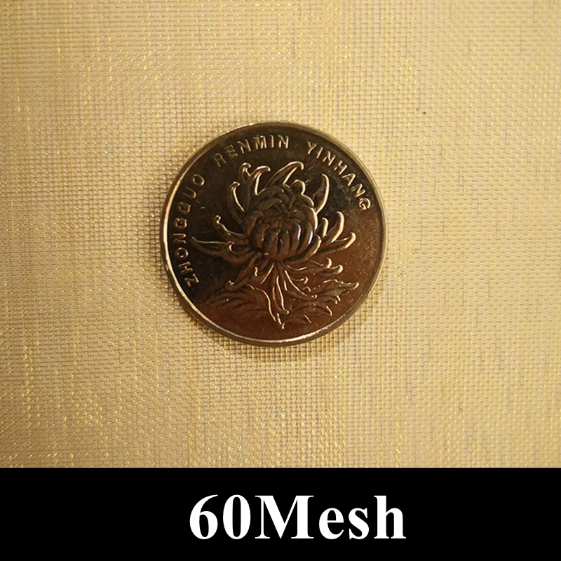 20-200 Mesh 15x15/30x30/30x90cm Brass Woven Wire Metal Mesh Shielding Fabric - Picture 12 of 32