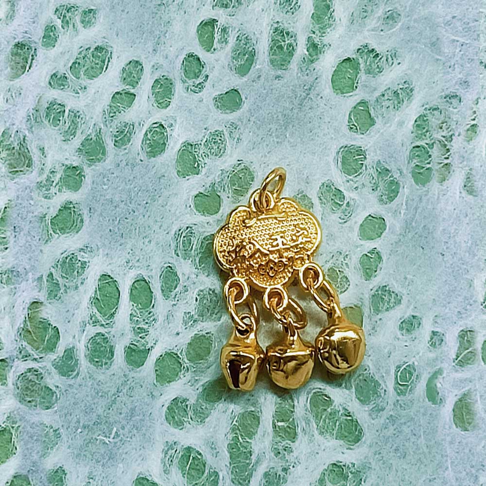Zinc alloy matte golds imitation jade lotuss root safety buckles pendant - Picture 26 of 40