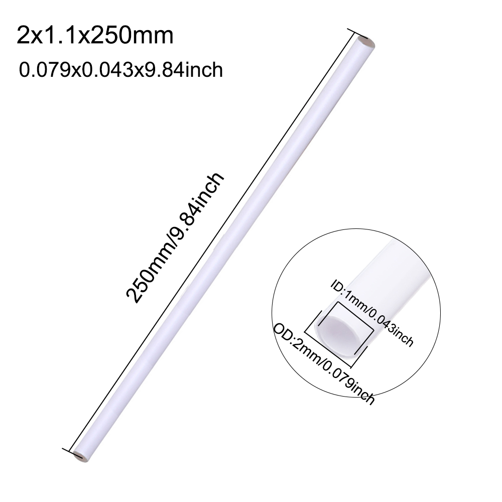 5PCS Tubo Tondo Serie Stirene ABS Plastica Polistirolo PTBFS Tubo Plastica - Foto 22 di 22