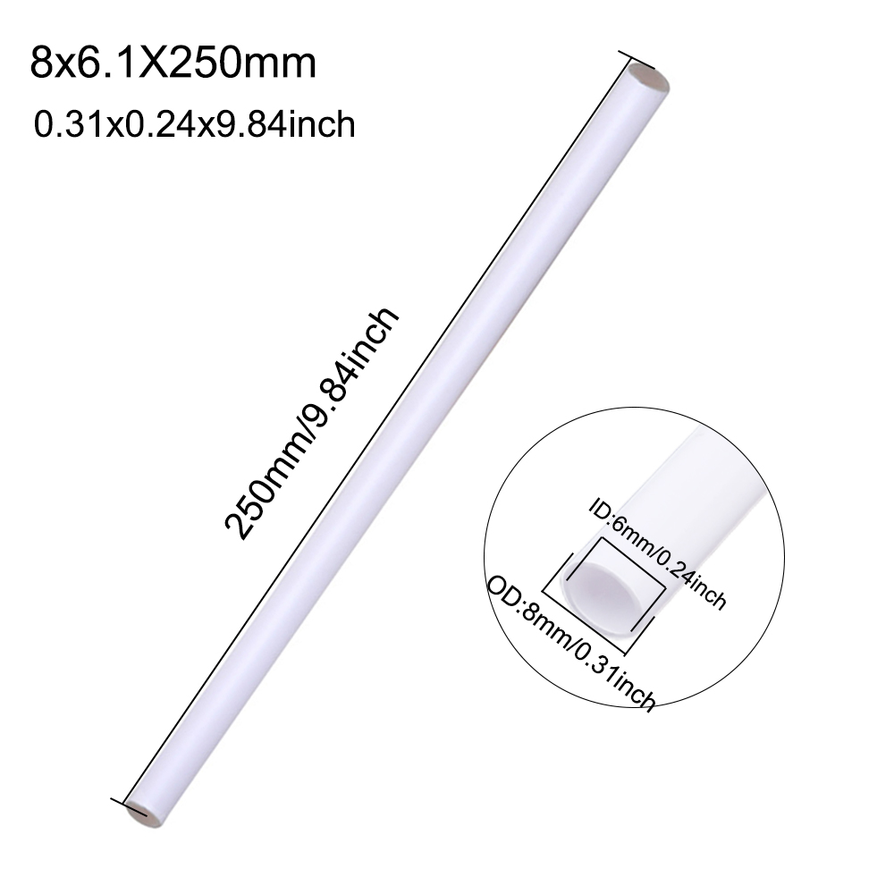 5PCS Tubo Tondo Serie Stirene ABS Plastica Polistirolo PTBFS Tubo Plastica - Foto 16 di 22
