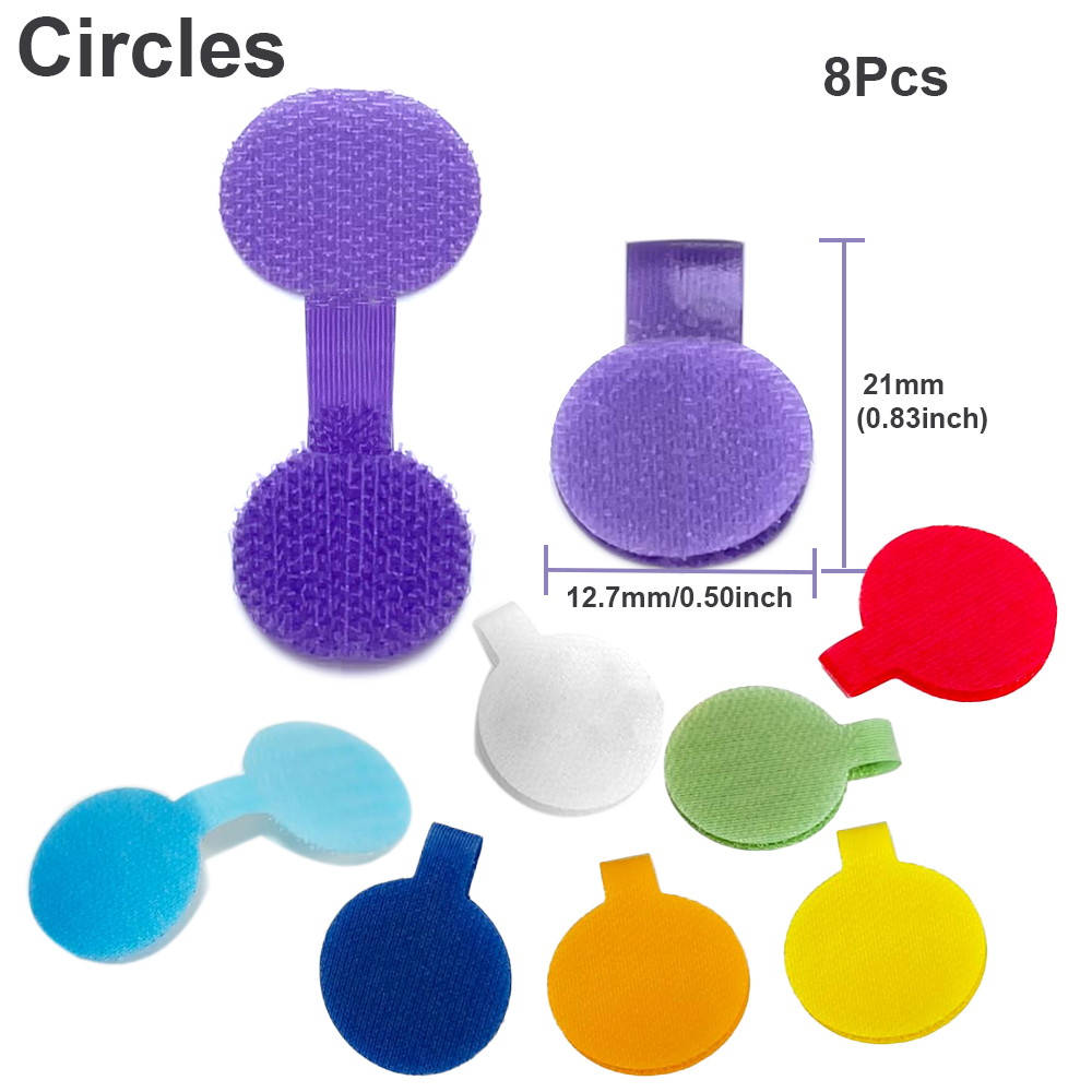 Cable Labels, Multi-Color Write On Cord Labels Wire Tags for Electronics - Foto 24 di 32