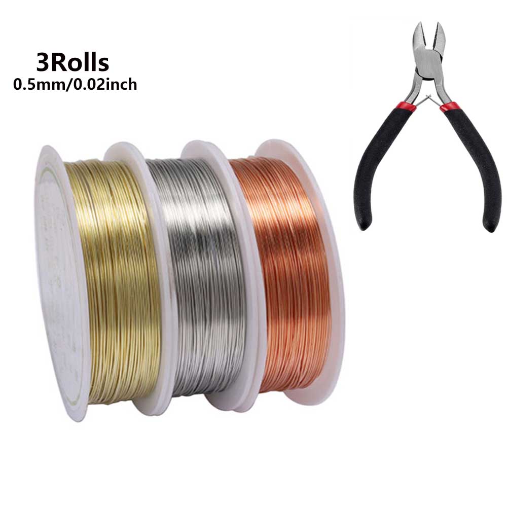 Coppers Beading Wire 0.2-0.8mm for Jewelry Making and Crafts Wire - Picture 16 of 20
