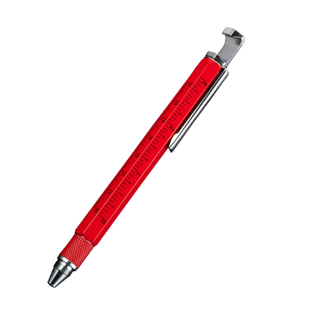 Multi-Function Pen w/ Screwdriver, Ruler, Phone Holder, Stylus , Bottle Opener - Picture 16 of 17