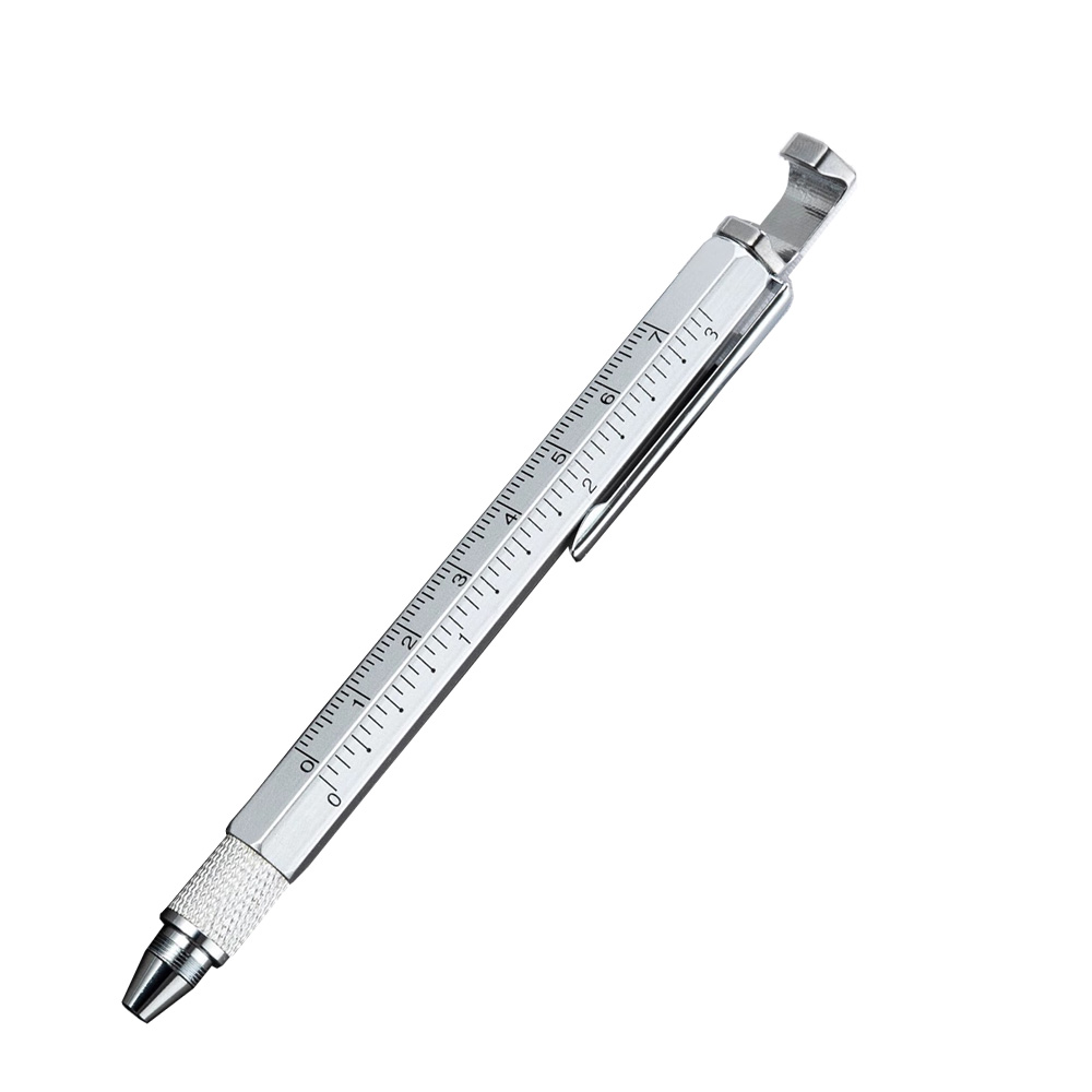 Multi-Function Pen w/ Screwdriver, Ruler, Phone Holder, Stylus , Bottle Opener - Picture 14 of 17