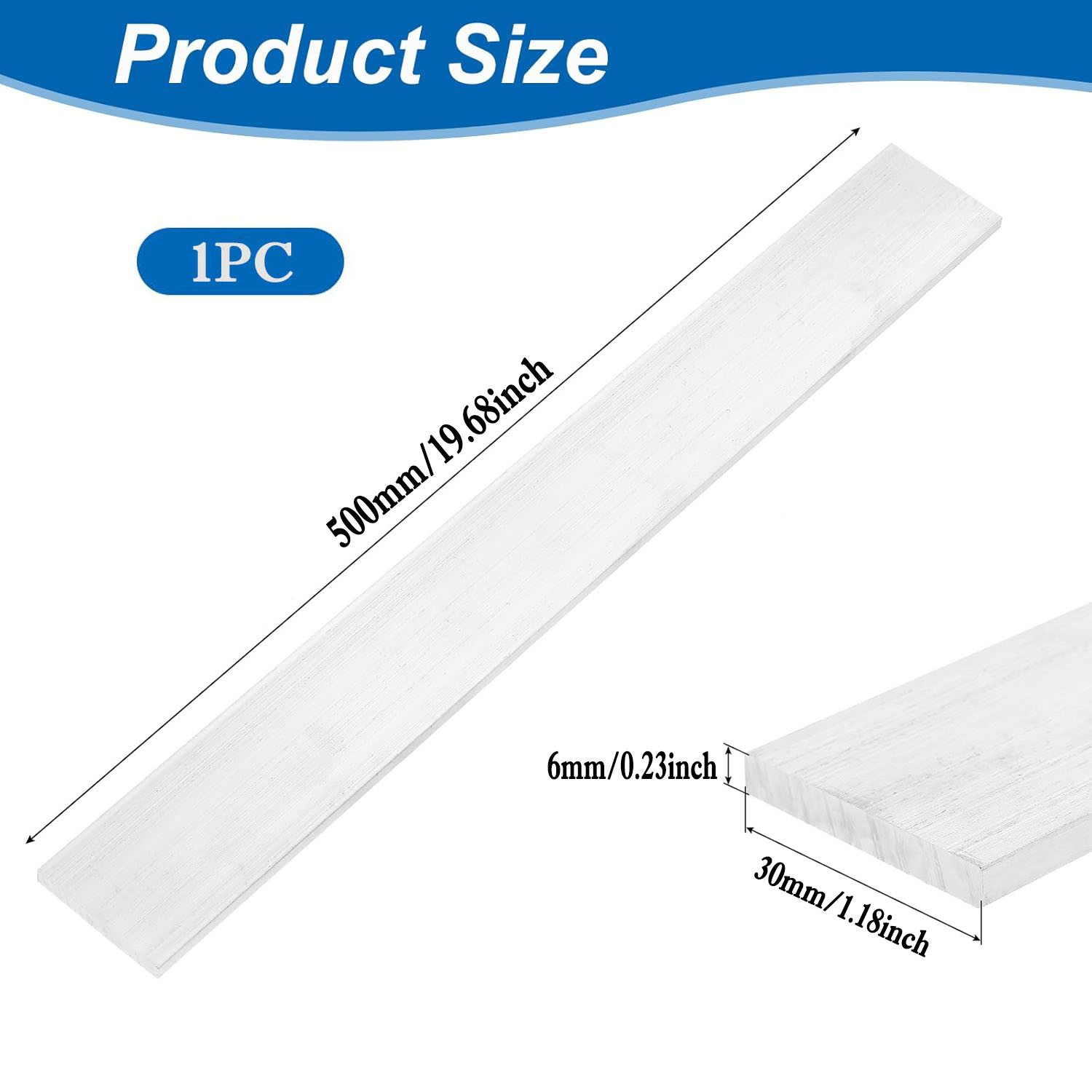 6061 Aluminium Flat Bar Plate Strip Aluminum Alloy Metal Sheet CNC Stock - Picture 25 of 28