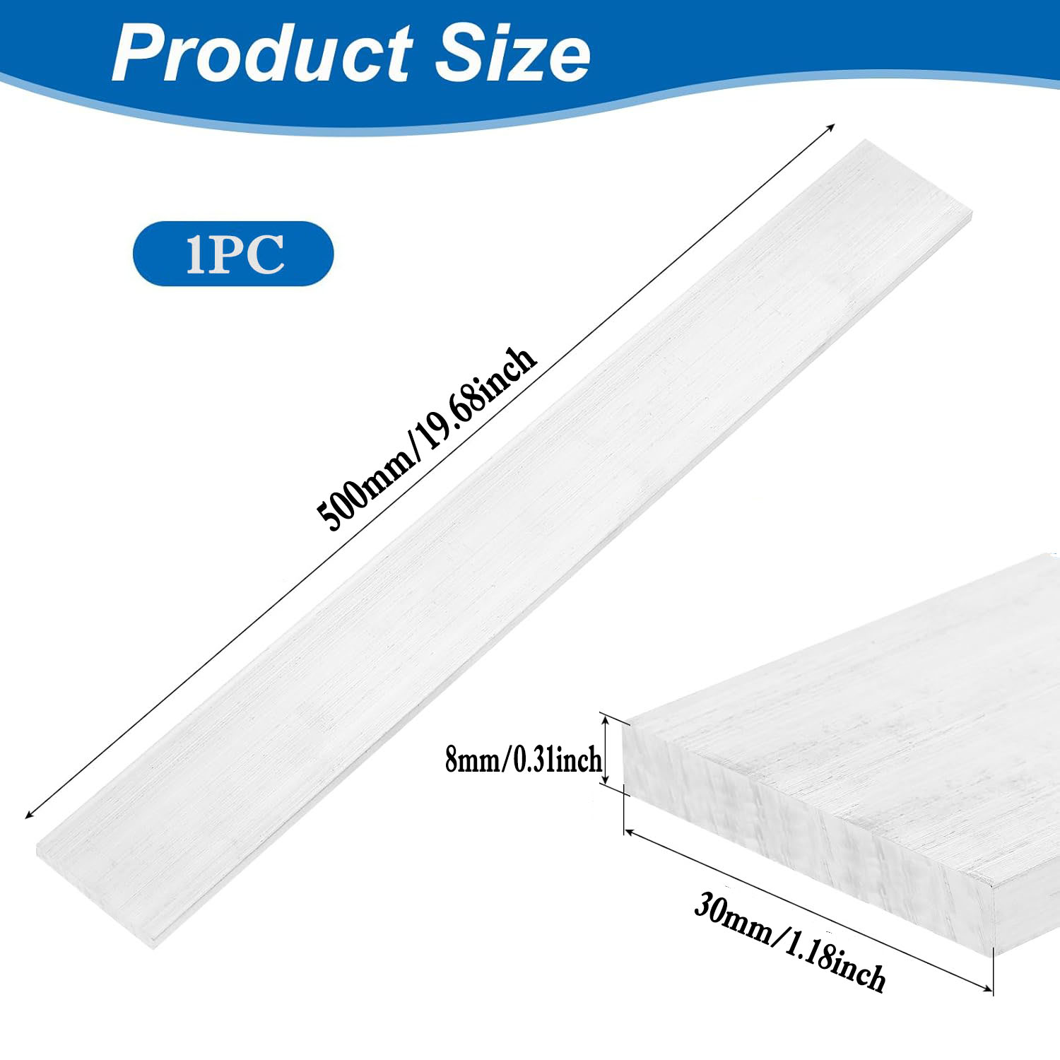 6061 Aluminium Flat Bar Plate Strip Aluminum Alloy Metal Sheet CNC Stock - Picture 28 of 28
