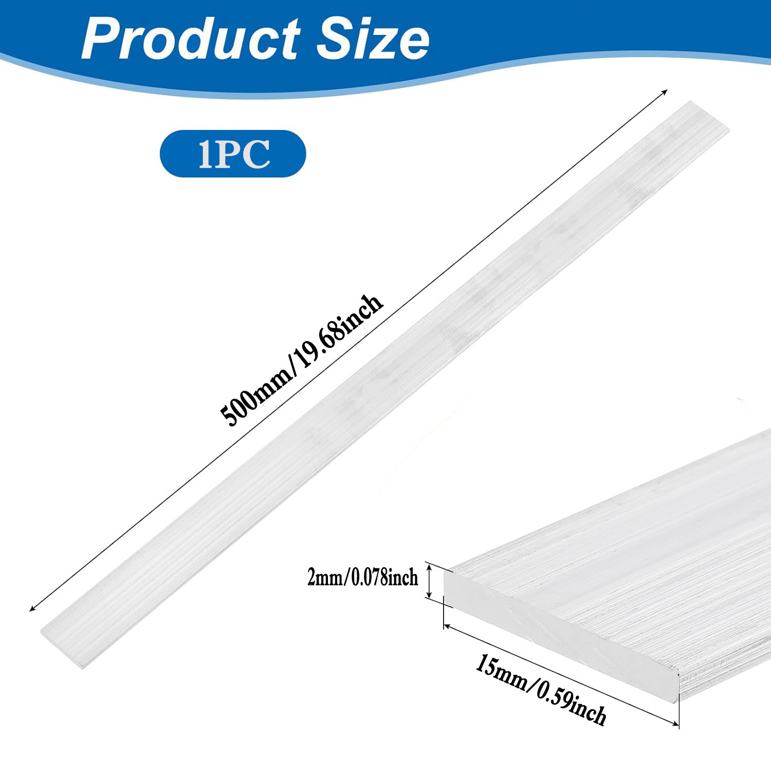 6061 Aluminium Flat Bar Plate Strip Aluminum Alloy Metal Sheet CNC Stock - Picture 15 of 28