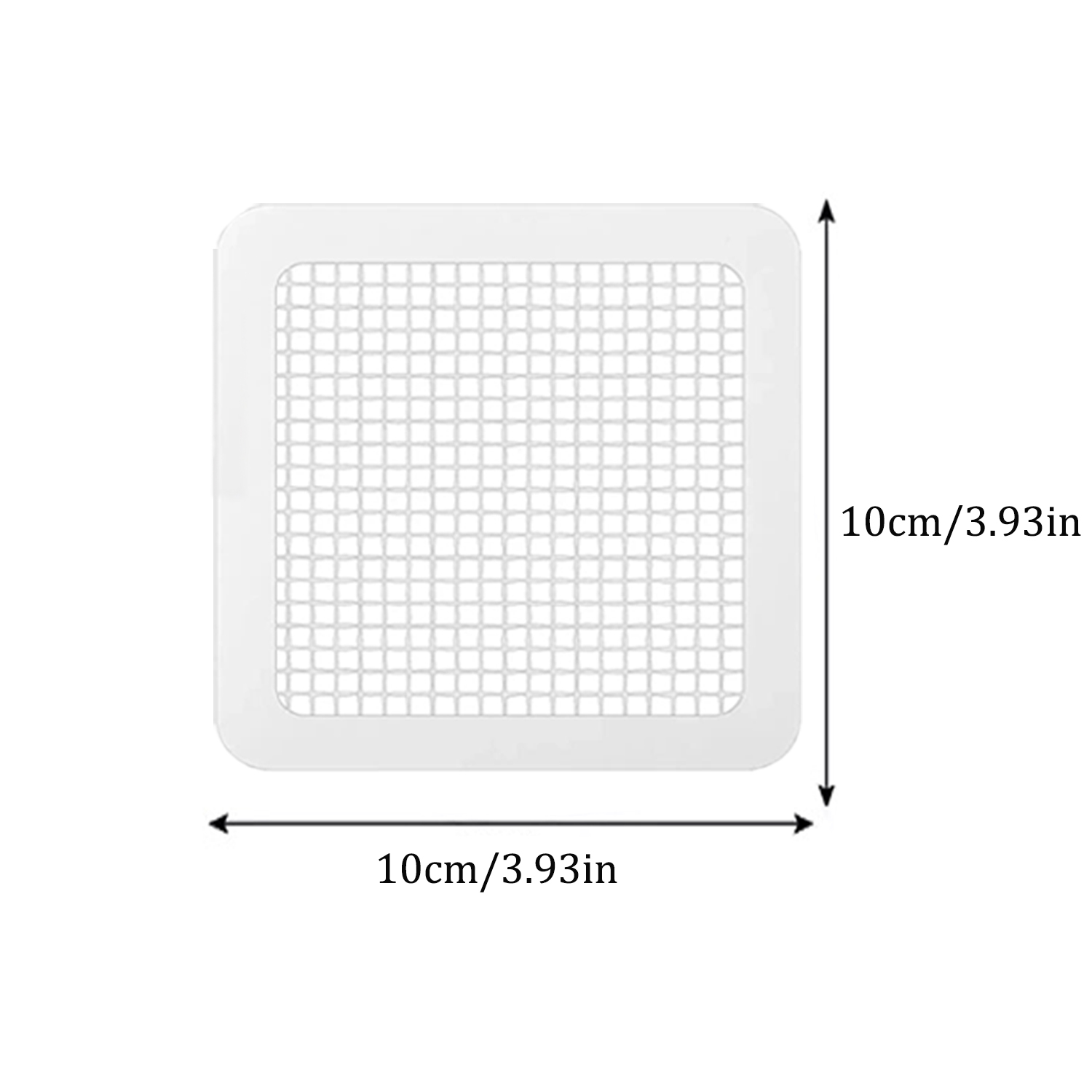 Floor Drain Sticker Shower Drain Hair Catcher Cover Sink Drain Hair Filter - Foto 10 di 10