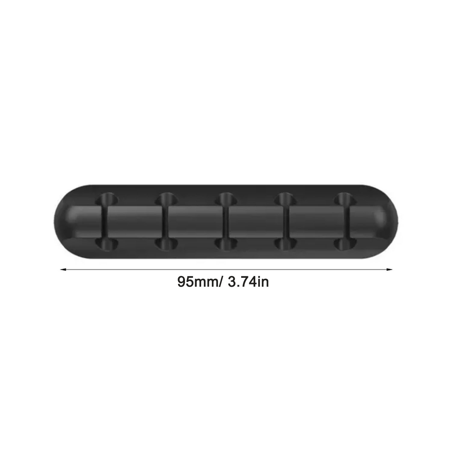 Self-adhesive Power Cord Fixing Clamp Office Winder Data Cable Desk Organizers - Picture 11 of 12