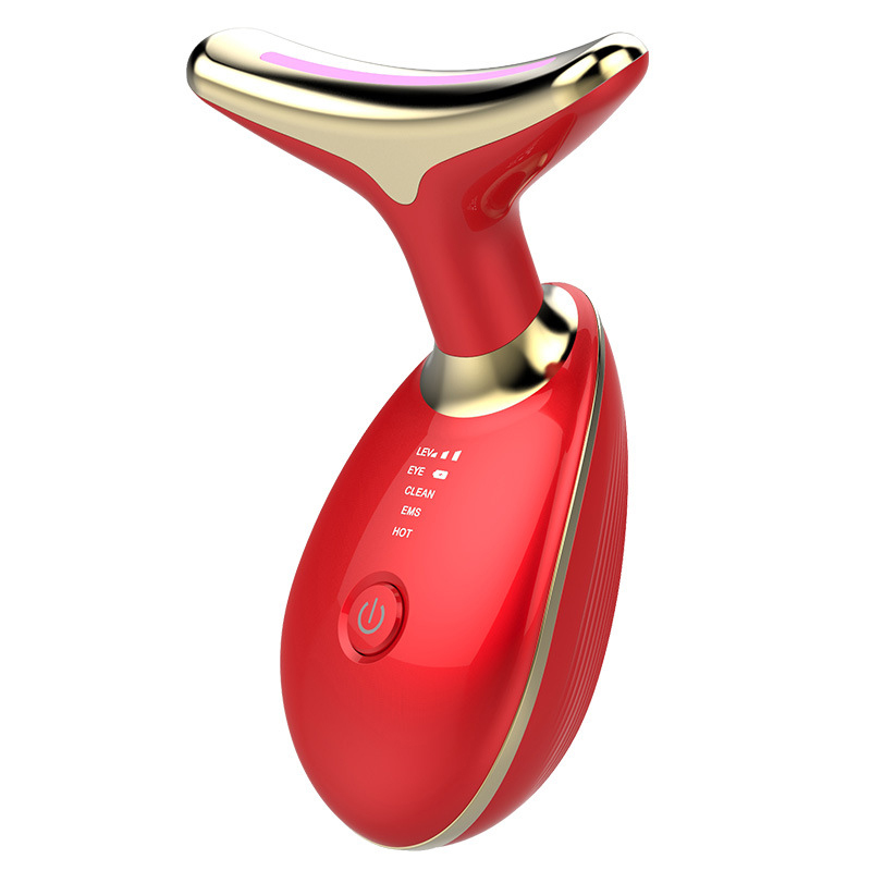 EMS Thermal Neck Lifting and Tighten Massager Electric Micro-current Wrinkle