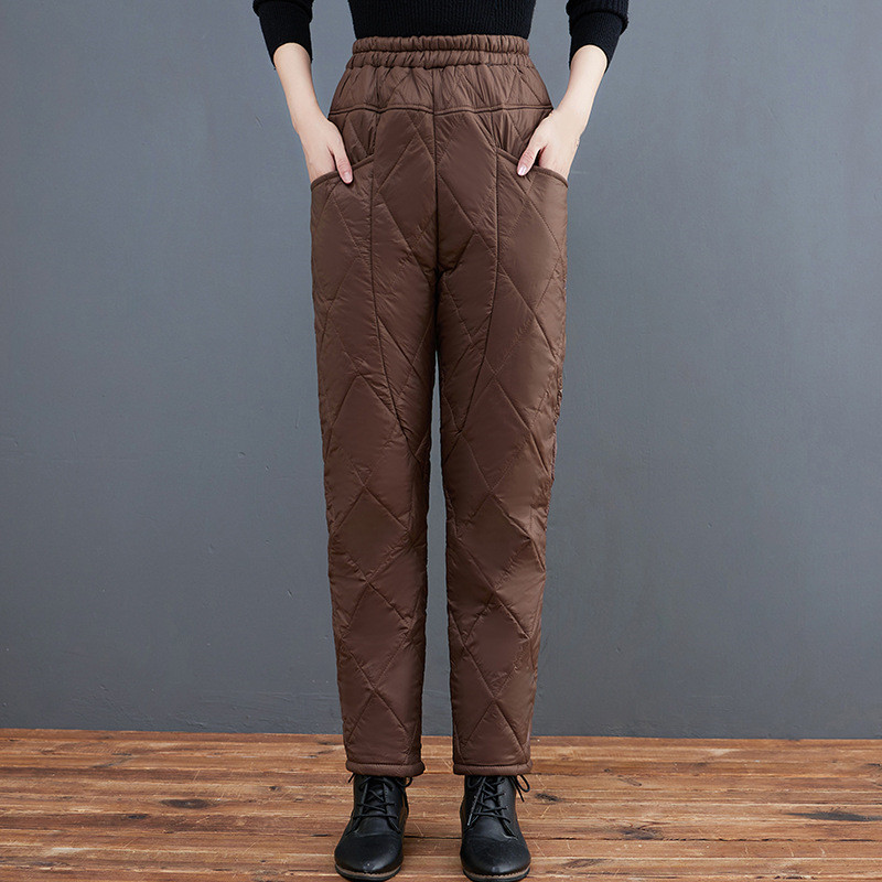 Womens Lightweight Cotton Padded Pants 