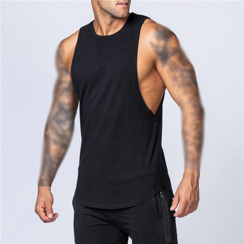 Men Sport Muscle Tank Vest Top Sleeveless T-Shirt Tee Gym Fitness Summer Workout