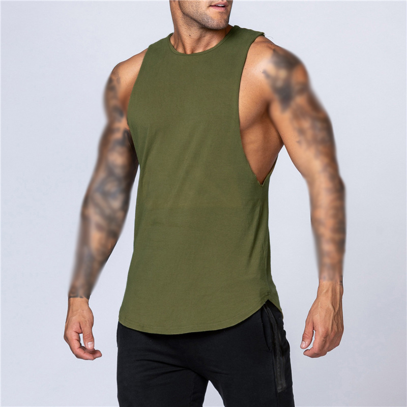 Men Sport Muscle Tank Vest Top Sleeveless T-Shirt Tee Gym Fitness Summer Workout