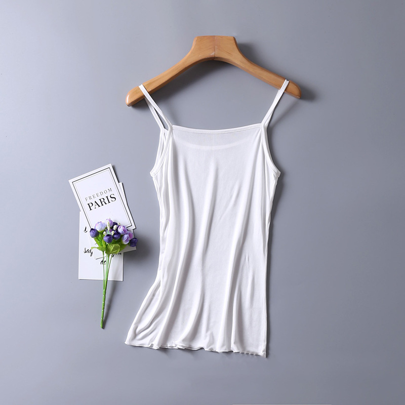 Women Mulberry Silk Camisole Top Breathable Pure Silk Cami Tank T Shirts Blouse