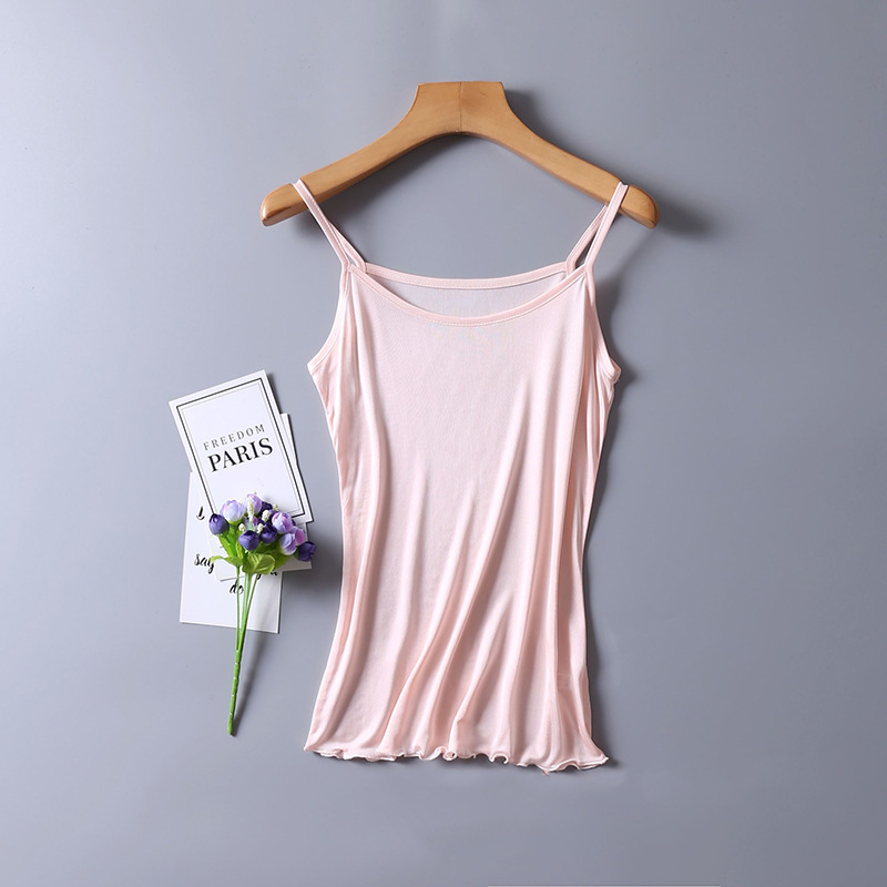 Women Mulberry Silk Camisole Top Breathable Pure Silk Cami Tank T Shirts Blouse