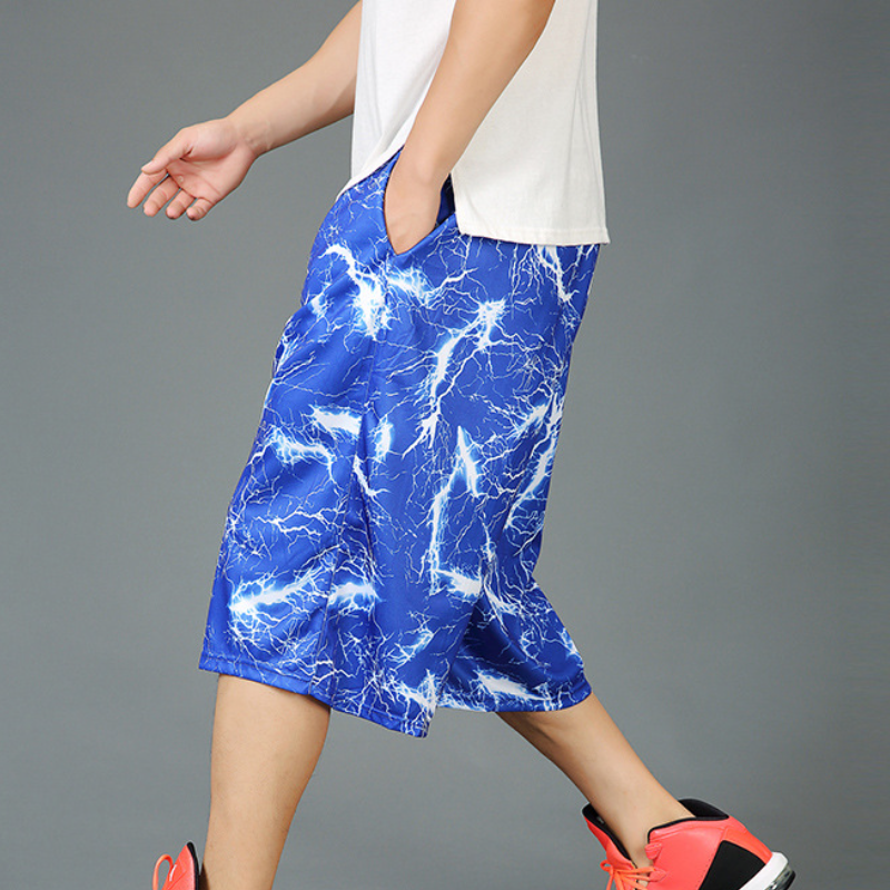 Oversize Casual Summer Shorts Designed Specifically for Men's Outdoor Use - Picture 9 of 10