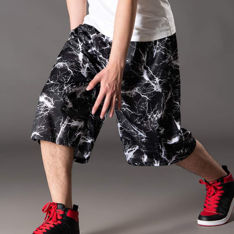 Oversize Casual Summer Shorts Designed Specifically for Men's Outdoor Use - Picture 6 of 10