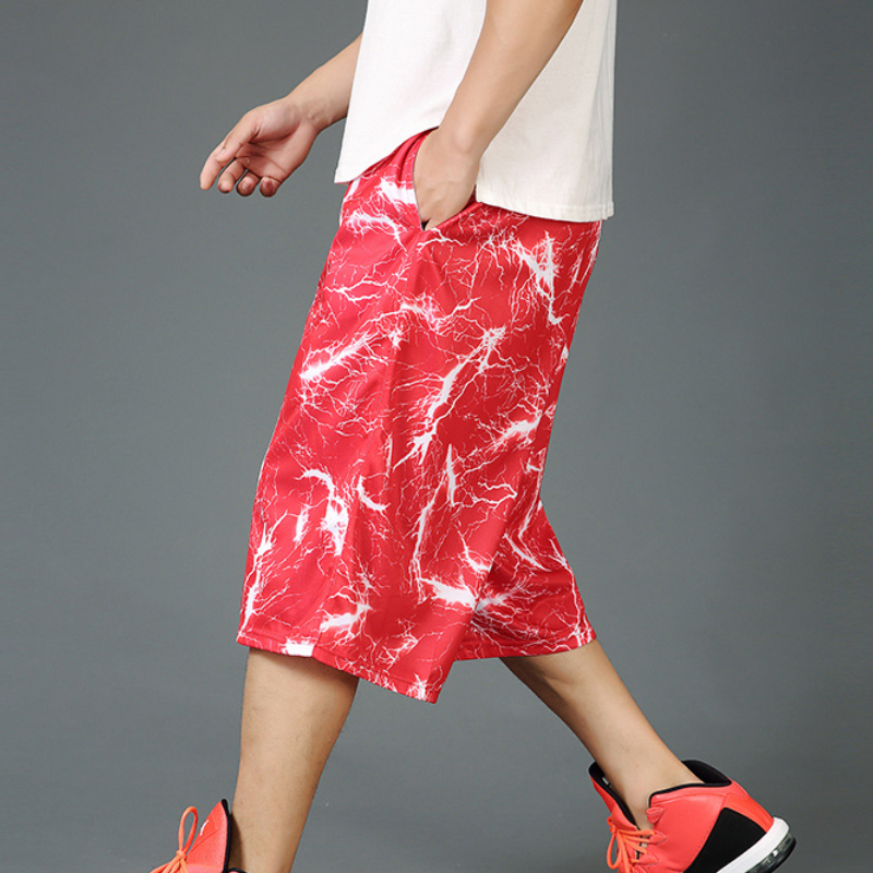 Oversize Casual Summer Shorts Designed Specifically for Men's Outdoor Use - Picture 8 of 10