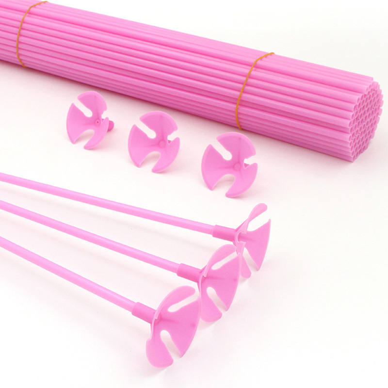 Balloon Sticks and Cups No Helium Choose 10 Colour Stand Quantity Party Birthday