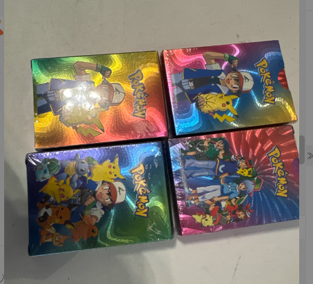 55PCS Pokemon Card Foil GOLD PACK 55 CARDS TCG GX Vmax GX Card Charizard Rare - Picture 33 of 36
