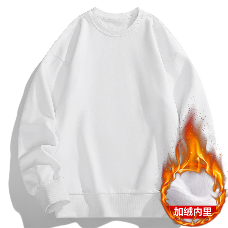 Men's Casual Sweatshirt Long Sleeve Thermal Warm Pullover Sweatshirt Hoodie Tops - Picture 11 of 16