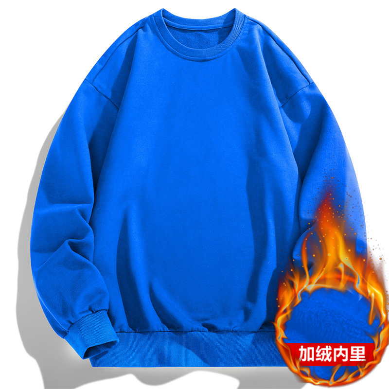 Men's Casual Sweatshirt Long Sleeve Thermal Warm Pullover Sweatshirt Hoodie Tops - Picture 13 of 16