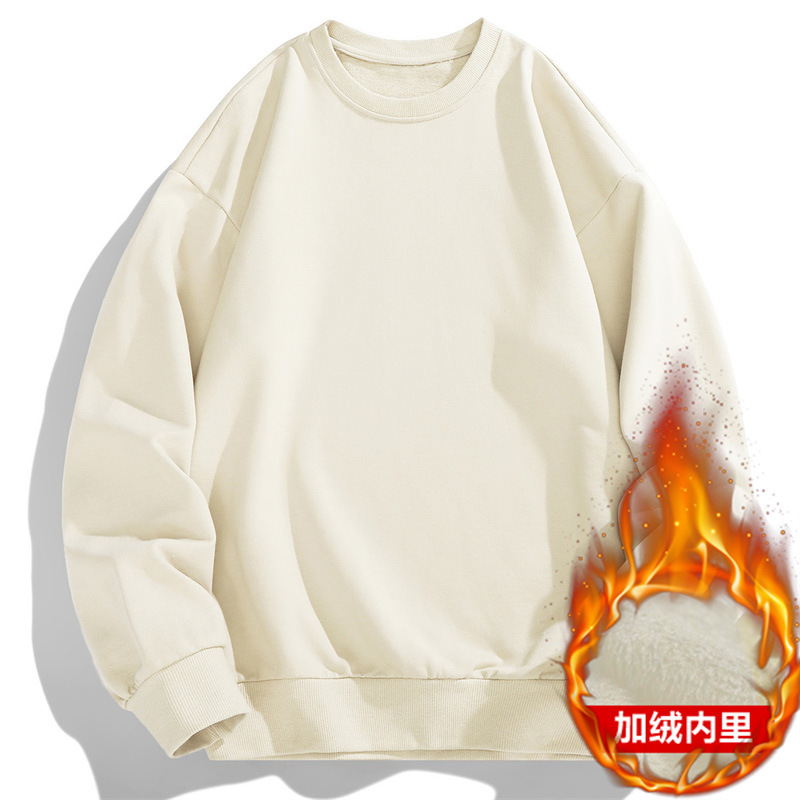 Men's Casual Sweatshirt Long Sleeve Thermal Warm Pullover Sweatshirt Hoodie Tops - Picture 15 of 16