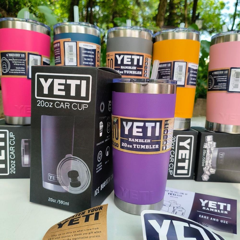 YETI Rambler 20oz Tumbler w/ MagSlider Lid Stainless Steel Vacuum Coffee Cup Mug - Bild 35 von 39